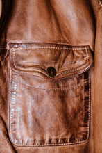 Load image into Gallery viewer, Buttery Bourbon Leather Jacket