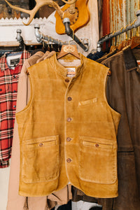 Caramel Suede Vest