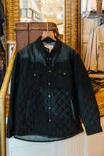 Load image into Gallery viewer, Yoked Shoulder Quilted Jacket (Black)