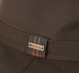 Barbour Vintage Wax Bushman Hat (Olive)
