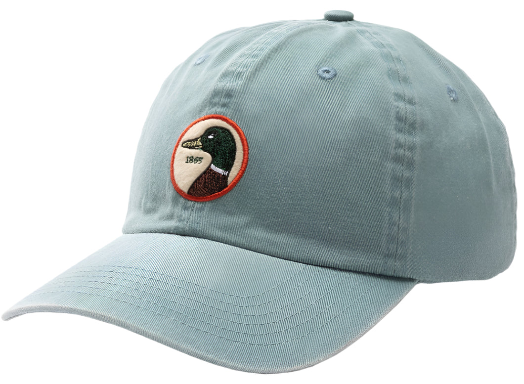 Circle Patch Twill Hat (Washed Green)