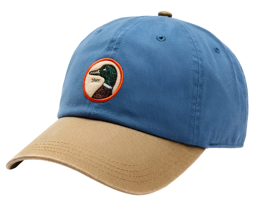 Circle Patch Twill Hat (Varsity Blue)