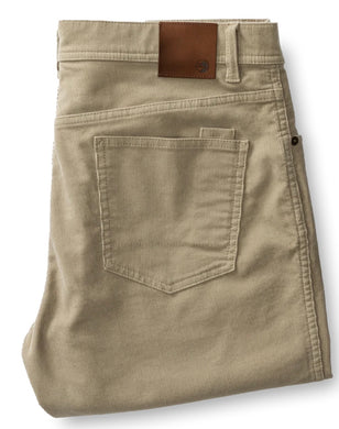 Corduroy Five-Pocket Pant (Khaki)
