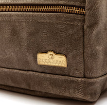 Load image into Gallery viewer, Waxed Canvas Dopp Kit (Field Brown)