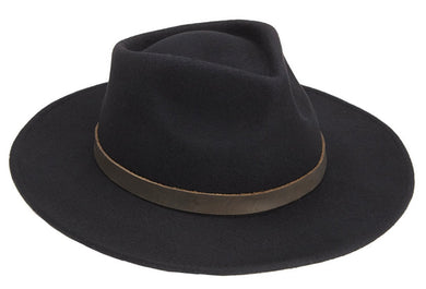 Barbour Crushable Bushman Hat (Black)