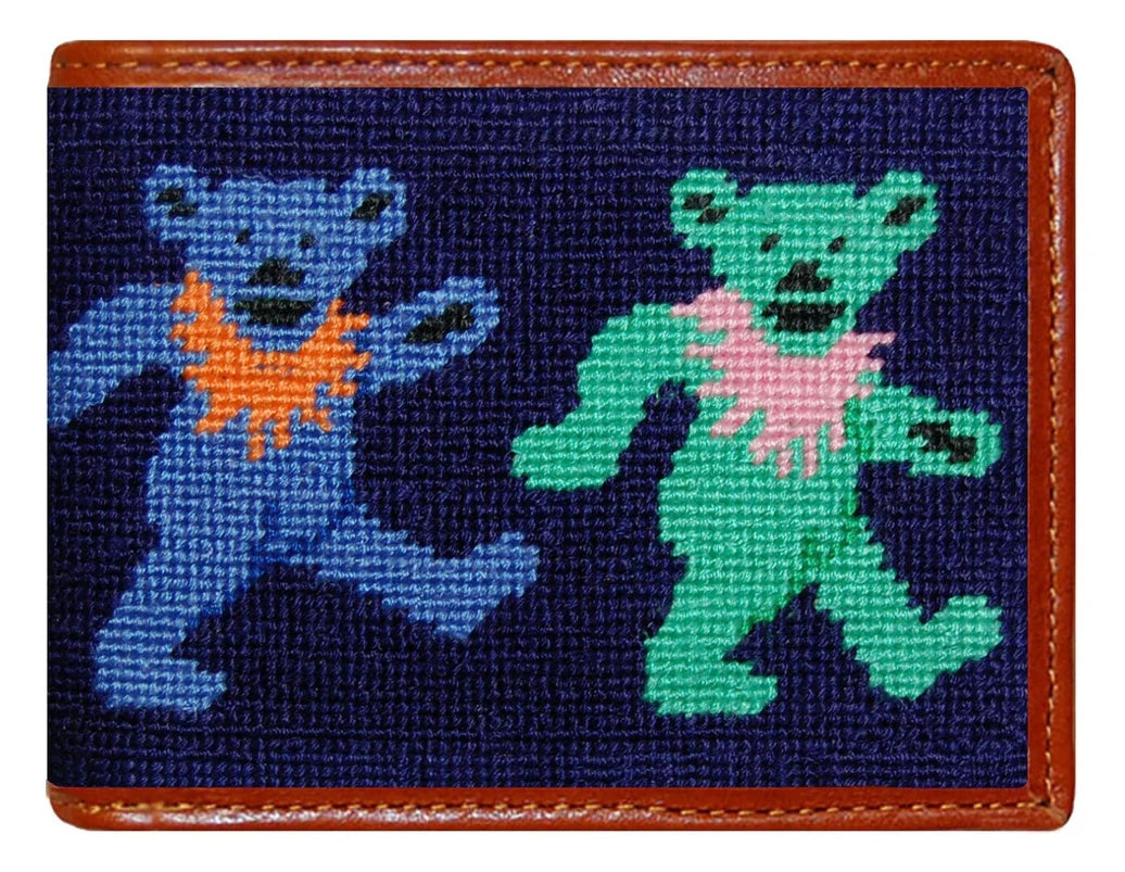 Dancing Bears Wallet (Dark Navy)