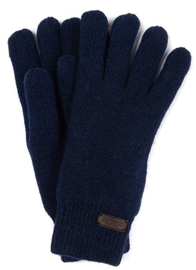 Barbour Carlton Knitted Gloves (Navy)