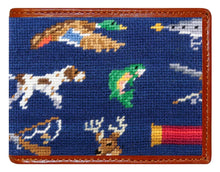 Load image into Gallery viewer, Southern Sportsman Pattern Wallet (Classic Navy)