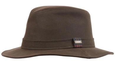 Barbour Vintage Wax Bushman Hat (Olive)
