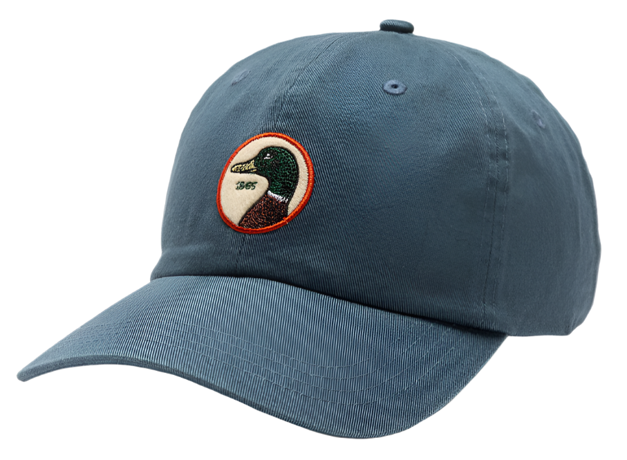 Circle Patch Twill Hat (Lake Blue)