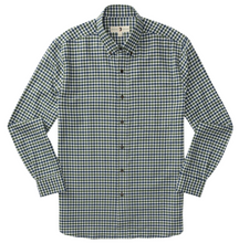 Load image into Gallery viewer, Cotton Flannel Sport Shirt (Varney Plaid - Royal Navy)