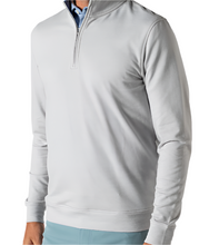 Load image into Gallery viewer, Dunmore Performance ¼ Zip Pullover (Light Grey Heather)