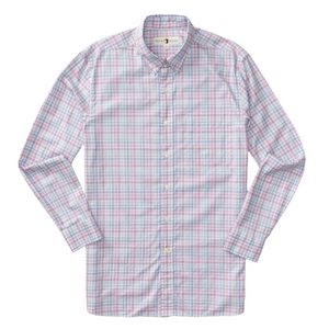 Cotton Twill Sport Shirt (Winston Plaid - Violet Quartz)