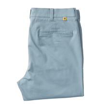 Load image into Gallery viewer, Classic Fit Gold School Chino (River Blue)