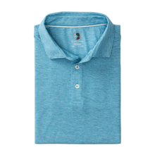 Load image into Gallery viewer, Summerford Performance Pique Polo (Sail Blue Heather)