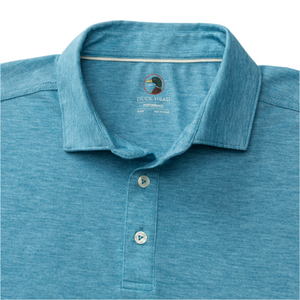 Summerford Performance Pique Polo (Sail Blue Heather)