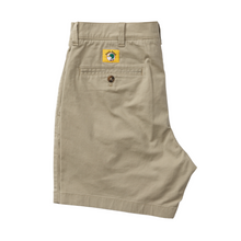 Load image into Gallery viewer, 7” Gold School Chino Short (Khaki Gold Patch)