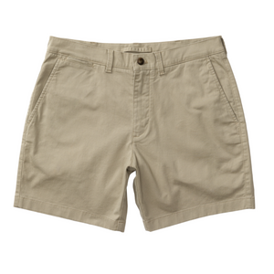 7” Gold School Chino Short (Khaki Gold Patch)
