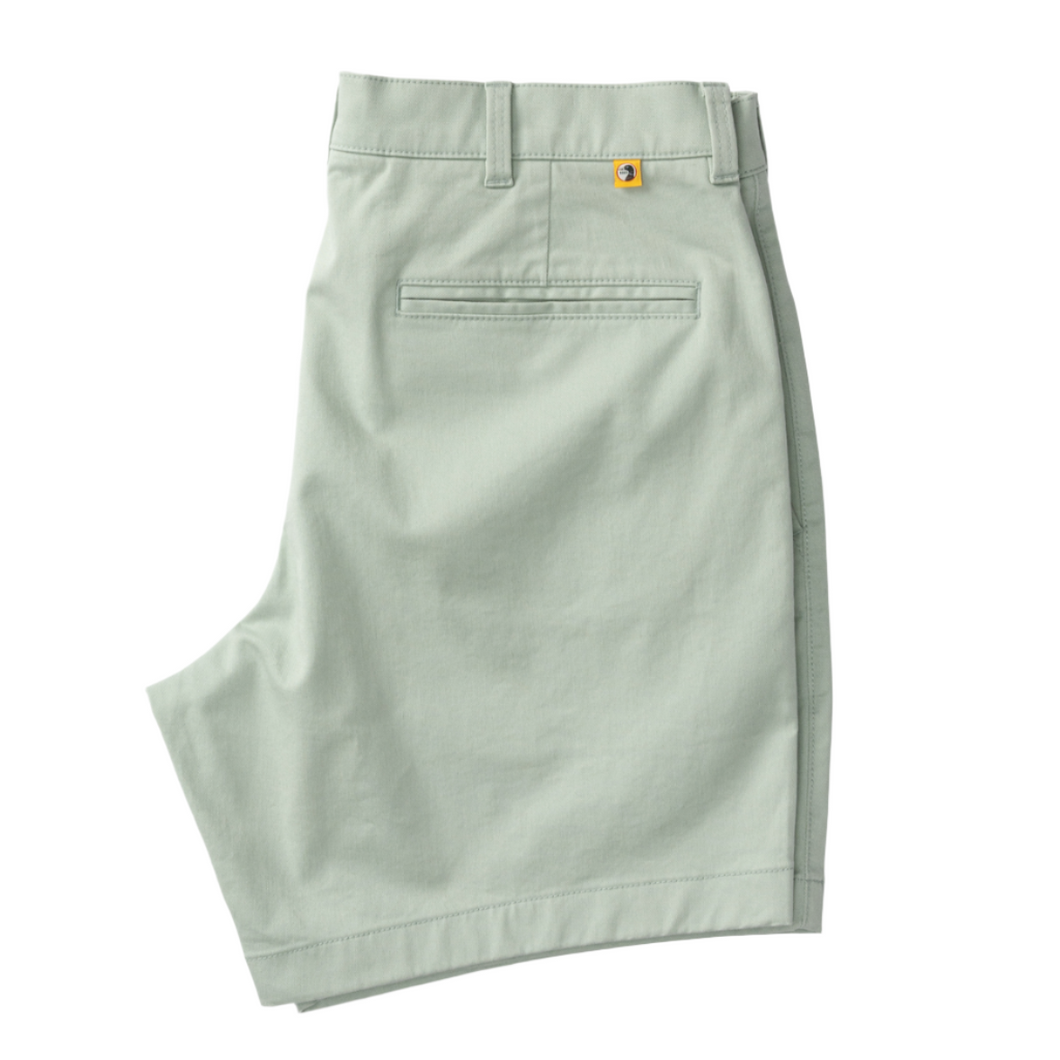 7” Gold School Chino Short (Shadow Green)