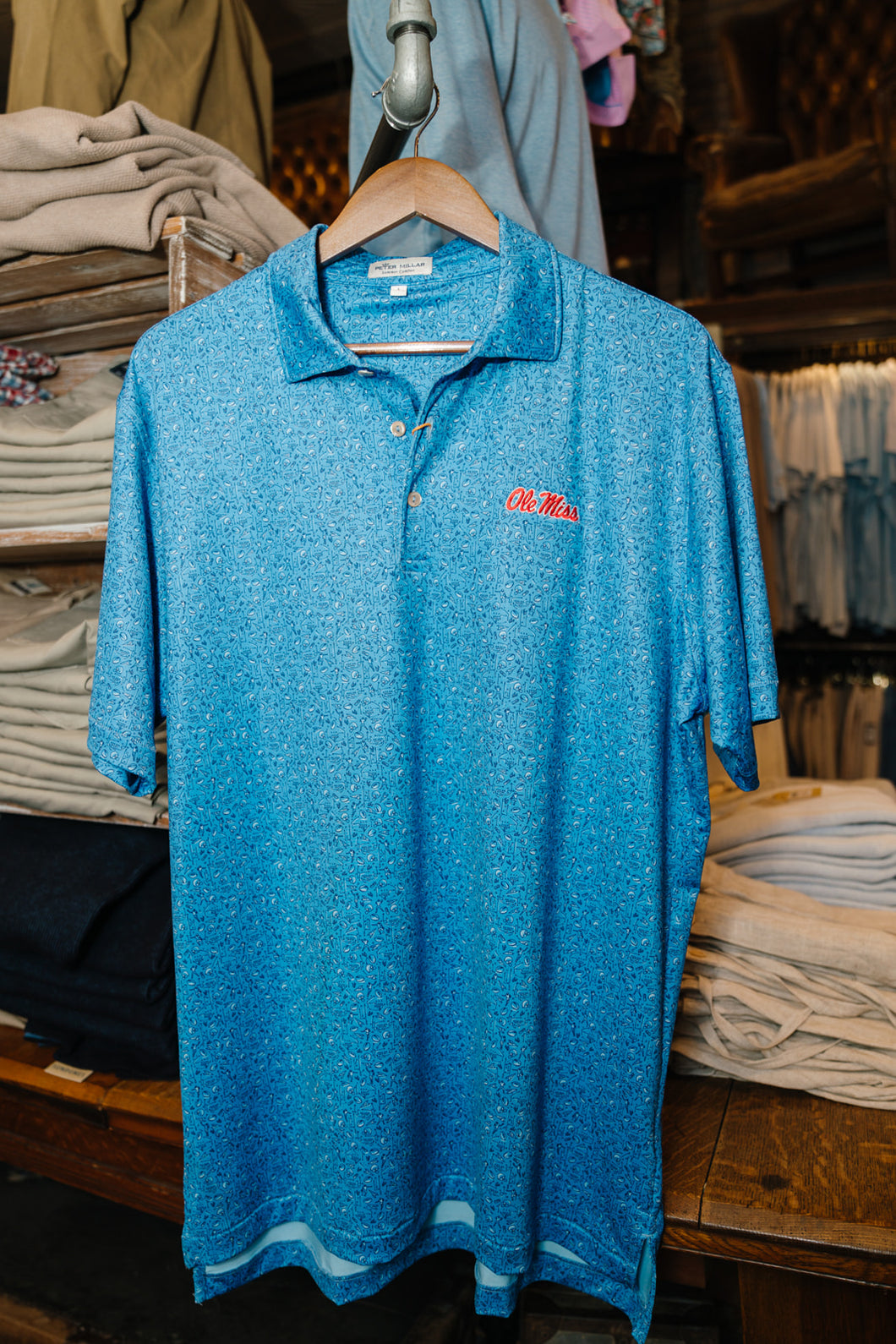 Ole Miss Football Game Day Performance Jersey Polo