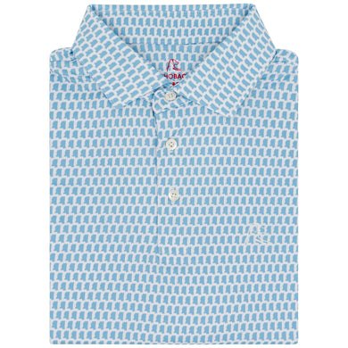 The Mississippi Polo (Powder Blue)
