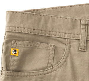 Pinpoint Canvas Five Pocket Pant (Khaki)