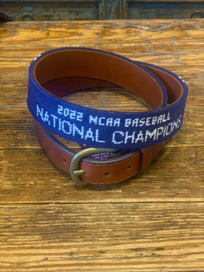 National Championship Belt