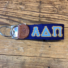 Load image into Gallery viewer, Alpha Delta Pi Needlepoint Key Fob