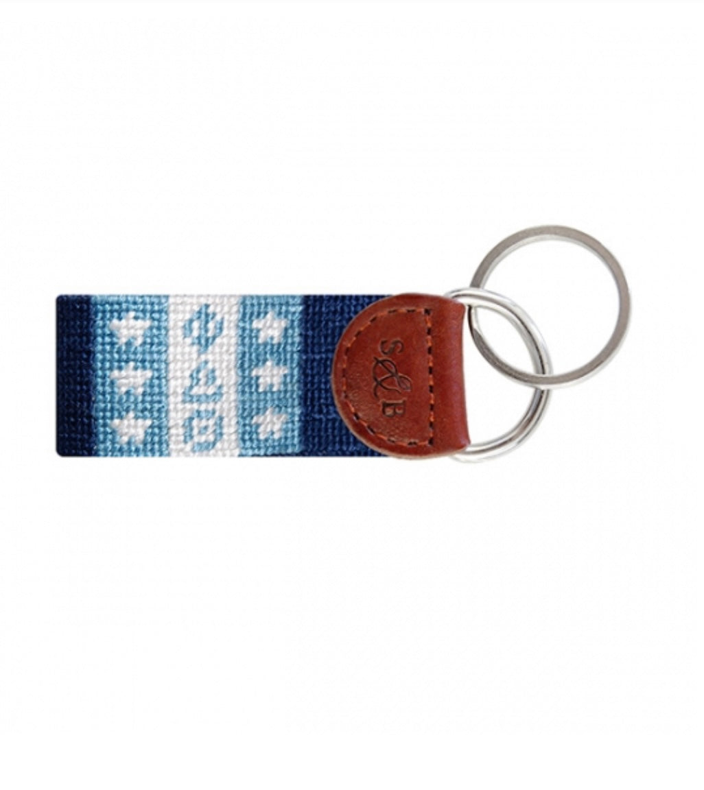 Phi Delta Theta Needlepoint Key Fob