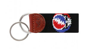 Steal Your Face Needlepoint Key Fob