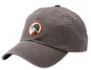 Circle Patch Twill Hat (Steel Gray)