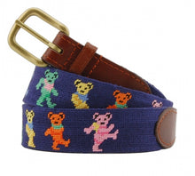 Load image into Gallery viewer, Dancing Bears Needlepoint Belt
