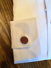 Load image into Gallery viewer, Basketball Cufflinks