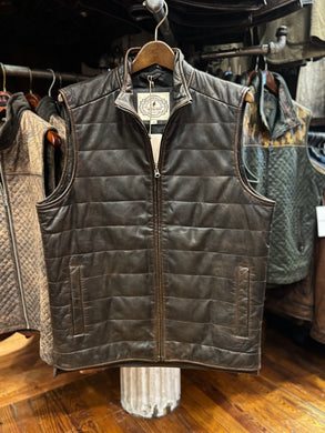 Buck Off Leather Vest