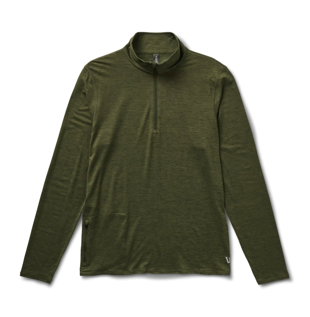 Ease Performance Half Zip (Forest Heather)