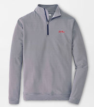 Load image into Gallery viewer, Ole Miss Pinstripe Performance Pullover (Navy/White)